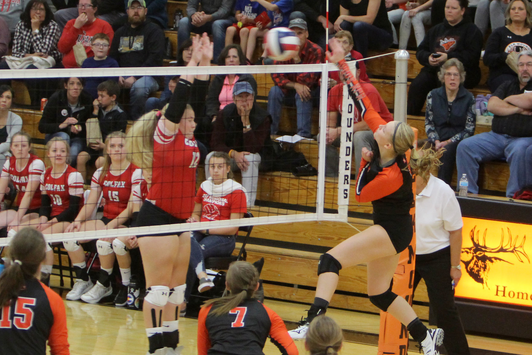 Colfax at Elk Mound volleyball 10-17-19